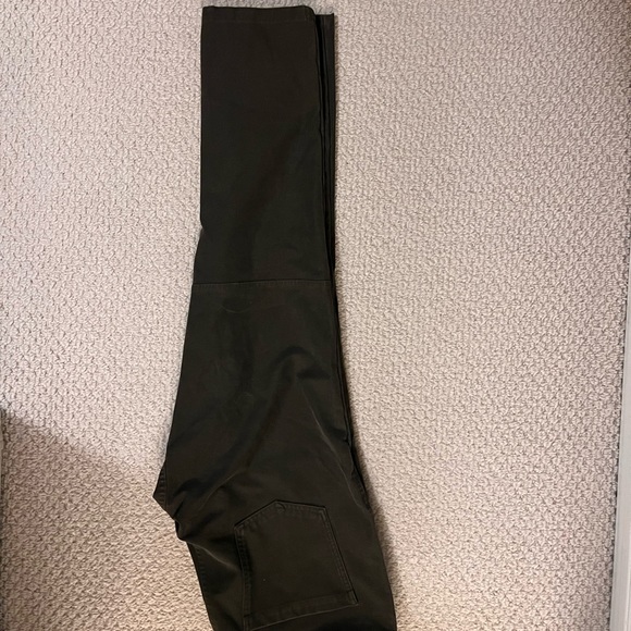 Lululemon sz 33 x 30 abc slim utilitech pants olive green - Picture 2 of 2